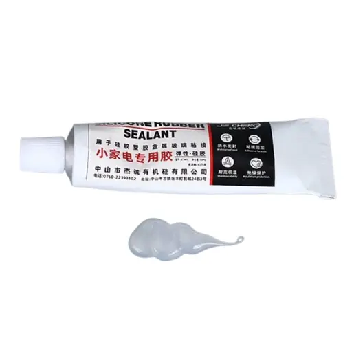 Клей герметик для ущільнювачів авто та техніки, водостійкий, силіконовий, тюбик 50 мл, 1 шт - фото 2