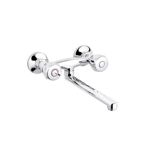 Смеситель для кухни настенный Kroner KRP Hamburg - C040 CV012066 Хром - фото 1