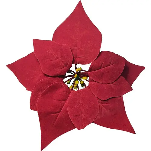Декор новорічний Різдвяна квітка - фото 1