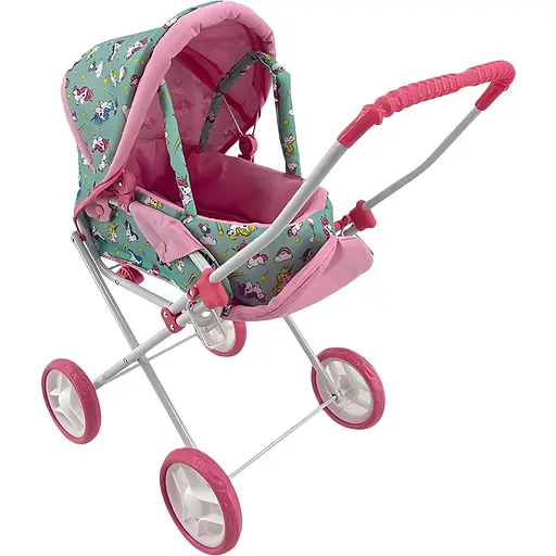 Коляска для куклы Melobo 9391 (HT) зеленая