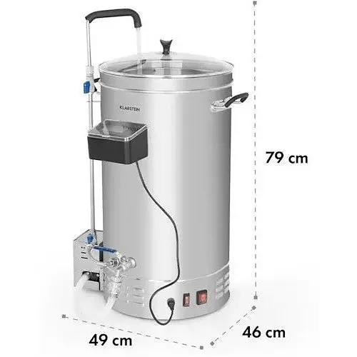 Пивоварня Klarstein Brauheld Pro 45 л (10034588) - фото 4