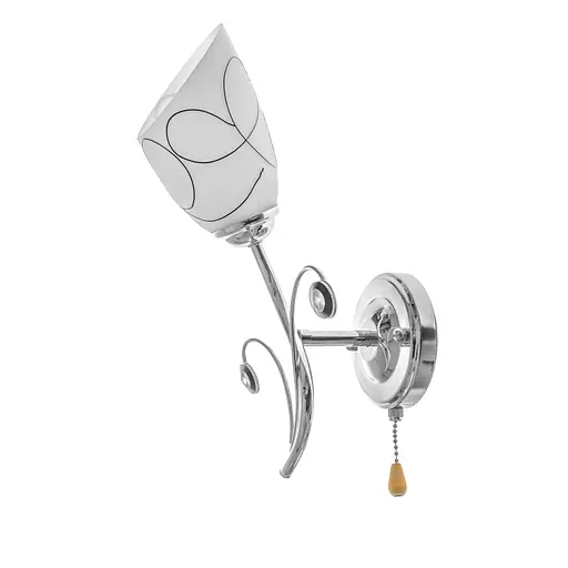 Бра Brille LK-580W/1 настінне накладне класичне E27 CH