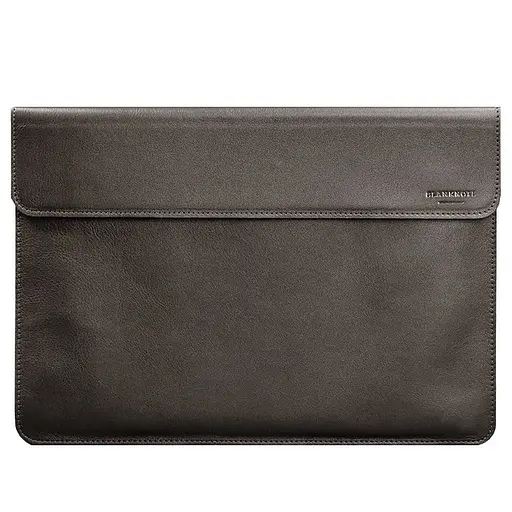 Кожаный чехол-конверт BlankNote на магнитах для MacBook Air 15 (2023) Темно-бежевый - фото 5