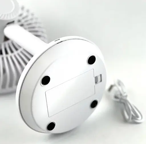 Портативный мини вентилятор настольный аккумуляторный USB вентилятор FANCO FC-5883 - фото 3