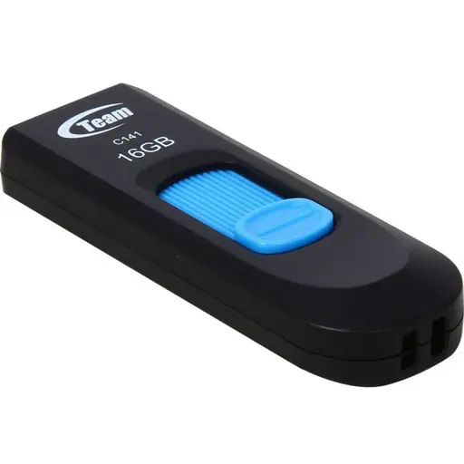USB флеш накопитель Team 16 ГБ C141 Blue USB 2.0 (TC14116GL01) - фото 2