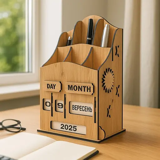 Вічний календар "Пори року" з органайзером Fabrika Decoru FDPO-429-3 - фото 2