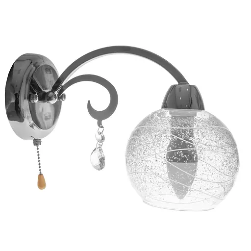 Бра Brille LK-630W/1 E14 AN спрямованого світла настінне накладне класичне