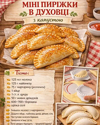 Форма пластикова для вареників, чебуреків і пиріжків Ø 8 см, кухонний прес для ліплення, Kitchen Master 84033 - фото 4