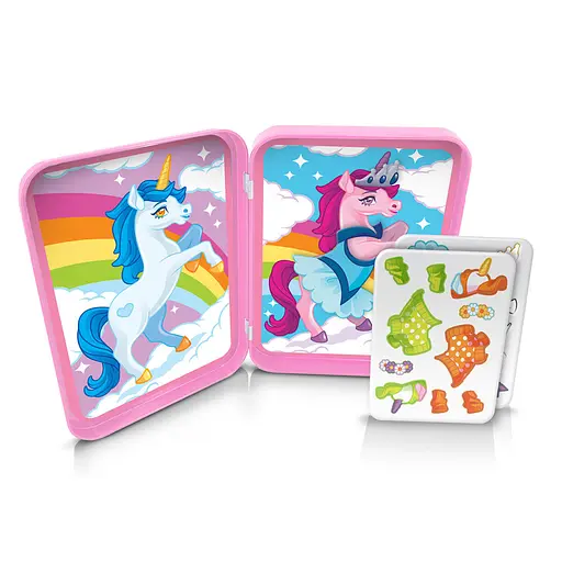 Дорожная игра Одень единорога YAGO 40296 магнитная - фото 2