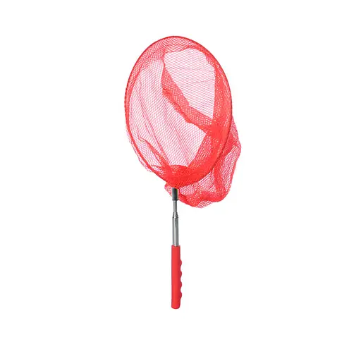 Сачок для метеликів MS 1287-1 ручка-телескоп (18-66см., діам.20см., довж.38-86см.,) мет.(6200000018164) Червоний - фото 1
