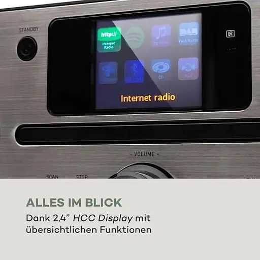 Радио-интернет Auna Harvard стереосистема (10034089) - фото 4