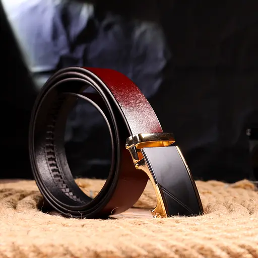 Ремінь шкіряний Vintage чоловічий 3,5х120 см acs0024533 - фото 6