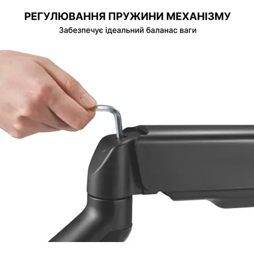 Кронштейн настільний для монітора OfficePro OPMA-501, 17-32 дюйми Black - фото 10