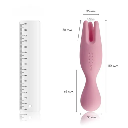 Вібратор Svakom Nymph 15.6 см рожевий - фото 5