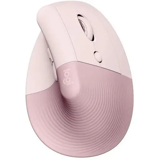 Мышь беспроводная Logitech Lift Vertical Ergonomic Rose (910-006478) - фото 1
