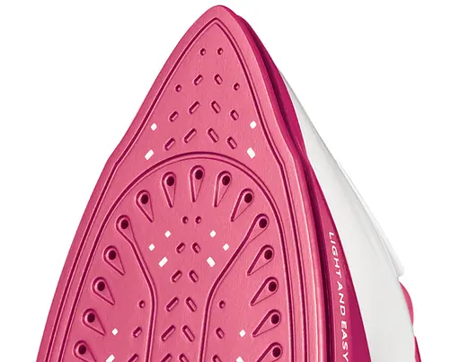 Russell Hobbs Утюг Light&Easy Brights Berry, 2600Вт, 240мл, паровой удар -115гр, постоянный пар - 35гр, керам. подошва, малиновый - фото 5