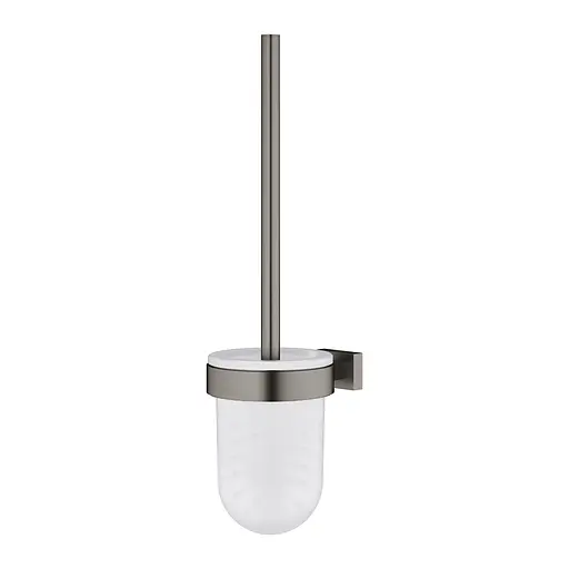 Туалетний йоржик Grohe Essentials Cube в комплекті 40513AL1 Графит - фото 2