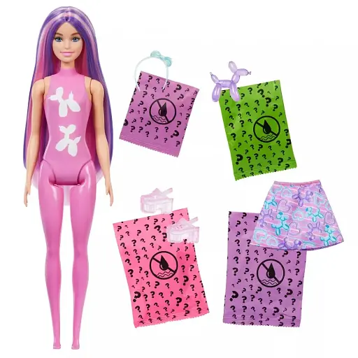 Кукла-сюрприз Barbie Color Reveal Шариковые любимцы (JFV58) - фото 7