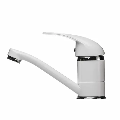 Змішувач для умивальника EcoMix GEZ-White-103M Білий - фото 1