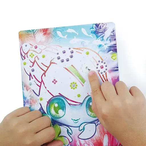 Набір для творчості Зоряні блискітки та фольга Nebulous Stars 11011, 3 шаблони - фото 6