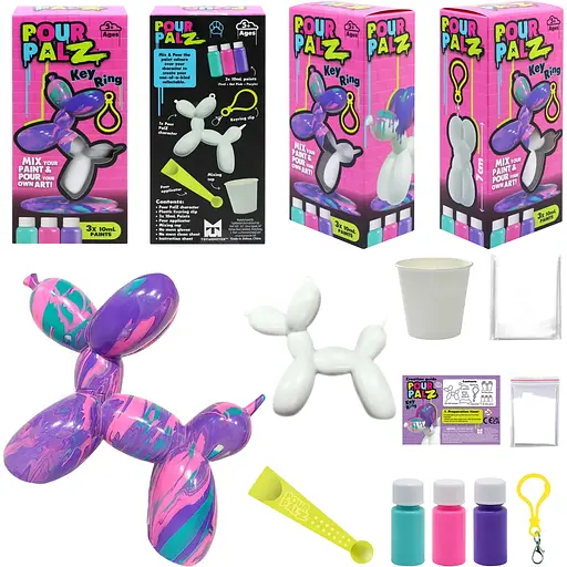 Набор для творчества ToyMonster Pour Palz Брелок Balloon Dog в ассортименте (GS-G18194) - фото 5