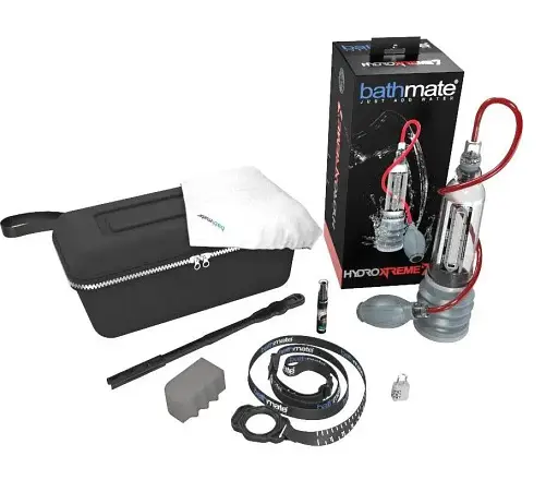 Гидропомпа Bathmate HydroXtreme 7 (X30) для члена длиной от 12,5 см до 18 см диаметр до 5 см - фото 3