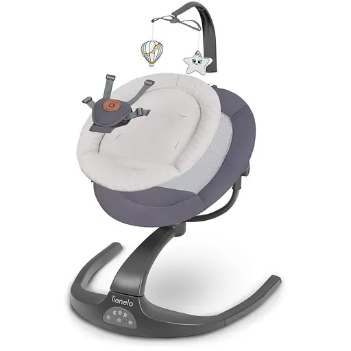 Крісло-гойдалка Lionelo Rina Grey Concrete (LO-RINA GREY CONCRETE) - фото 8