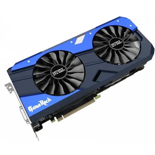 Видеокарта Palit GTX 1080Ti 11Gb GameRock Premium Edition (NEB108TH15LC-1020G) (GDDR5X, 352 bit, PCI-E 3.0 x16) Б/у - фото 3