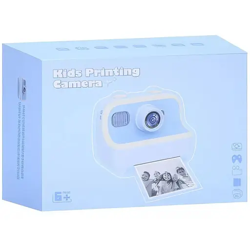 Детский фотоаппарат Print Camera M8 с 2 камерами и функцией моментальной печати фото - фото 7