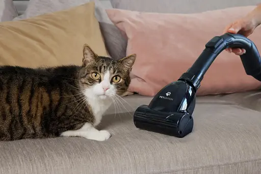 Пылесос контейнерный Gorenje 850 Вт HEPA телескоп. трубка сенсорное управление бронзовый - фото 3