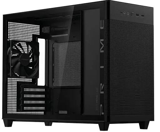 Корпус ASUS Prime AP201 Tempered Glass Black (90DC00G0-B39010) Без БП - фото 4