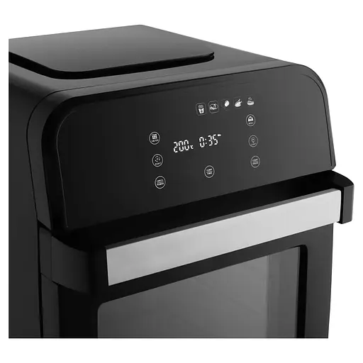 Мультипечь Sencor VITA 1500Вт 12л 60-200°C нержавеющая сталь платик черный - фото 4