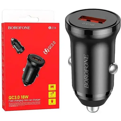 Зарядное устройство Borofone BZ18 QC3.0 18W