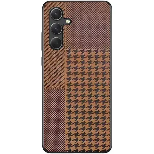 Чохол Epik TPU+PC Grid для Samsung Galaxy S24 FE Bronze