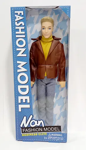 Кукла 99166 Кен, Fashion Model 30 см, в коробке, 13-33-6 см (6990298433816) Коричневый - фото 2