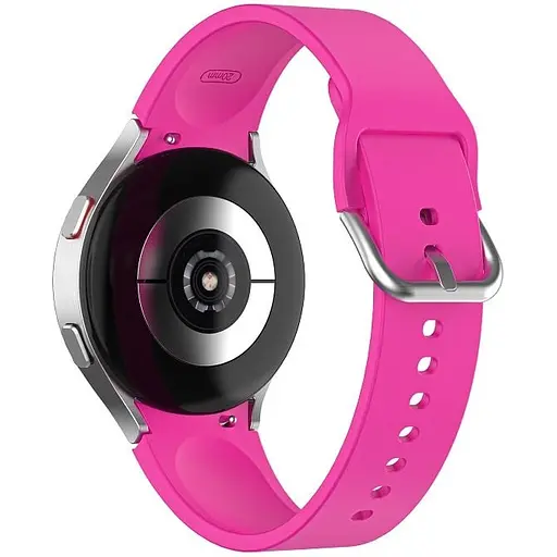 Ремінець для Samsung Galaxy Watch 5 40mm - рожевий ширина кріплення 20мм силікон Watchbands Galaxy OneLine (W41-8WB98821664) - фото 1