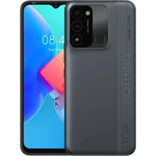 Смартфон Tecno Spark 8C 128 GB Magnet Black (Grade B) Seller Refurbished - фото 1