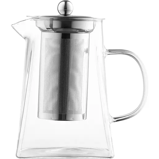 Заварник Ardesto Gemini Roma 950 мл боросиликатное стекло нержавеющая сталь прозрачный