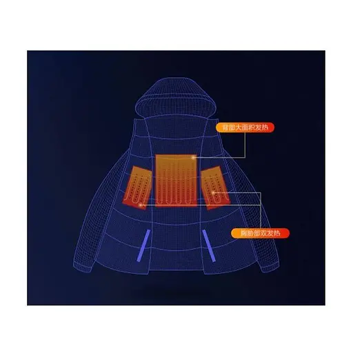 Куртка с подогревом Uleemark (L) 175/96A Military XMJ030 - фото 2