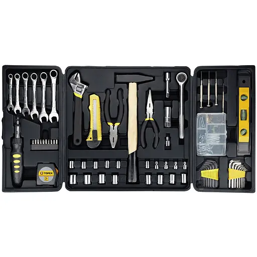 Набор инструмента TOPEX 135 предметов 38D215 - фото 1
