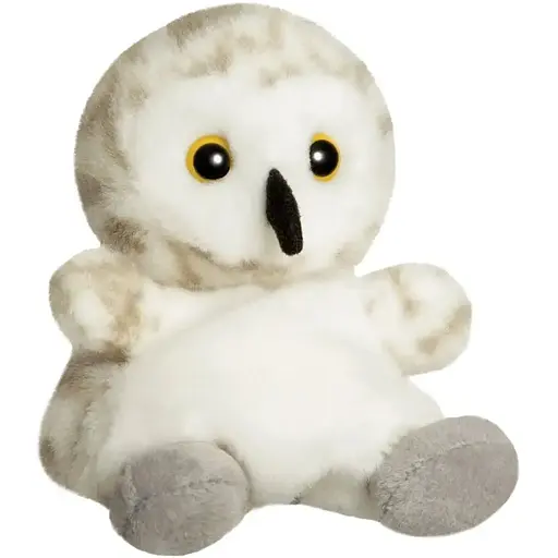 Мягкая игрушка Aurora PalmPals 200216G Снежная сова 15 см (4894856202161) - фото 1