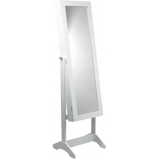 Підлогове дзеркало-шафа Chomik Paks білий