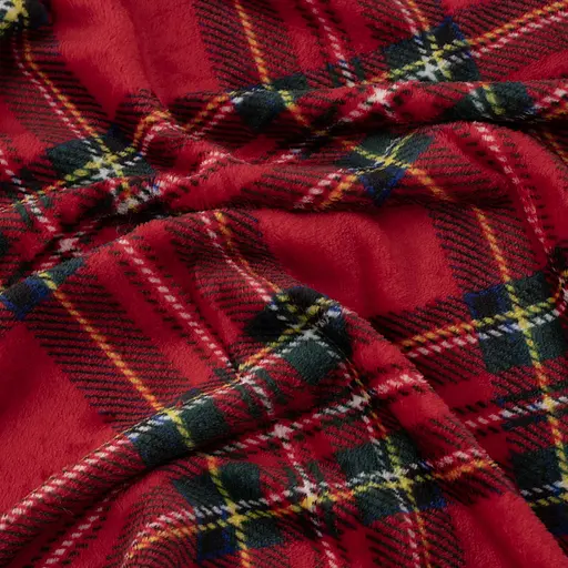 Плед Ardesto Christmas Flannel 160х200 см 100% поліестер клітинка червоний (ART0133PB) - фото 5