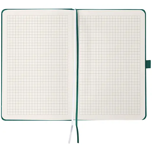 Книга записная Axent Partner A5- в клетку 96 листов зеленый лес (8201-61-A) - фото 2