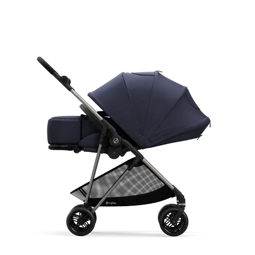 Прогулянкова коляска Cybex Melio Carbon Deep Black (521002243) - фото 3