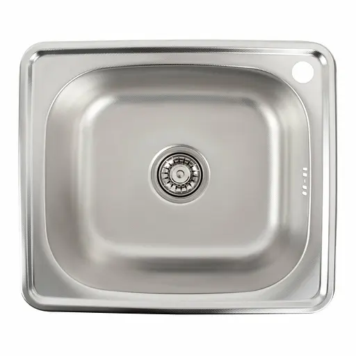 Кухонная мойка из нержавеющей стали Valeso 4842 декор (0,6/160 мм), Decor - фото 1