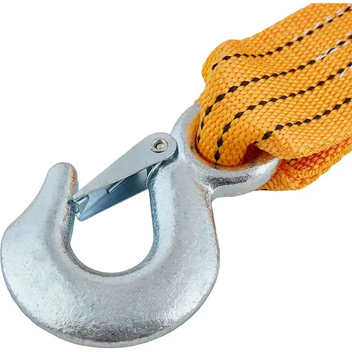 Трос буксирувальний Vitol ST206B/TP-209-5-1 стрічка 5 тонн 50 мм х 6 м помаранчевий (TP-209-5-1) - фото 4