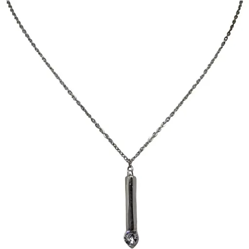 Срібне кольє Діама з фіанітами. Артикул 51011124426