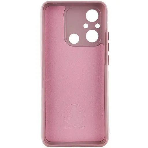 Чехол Lakshmi Silicone Cover Full Camera AA для Xiaomi Redmi 12C/Poco C55 Розовый/Pink Sand - фото 2