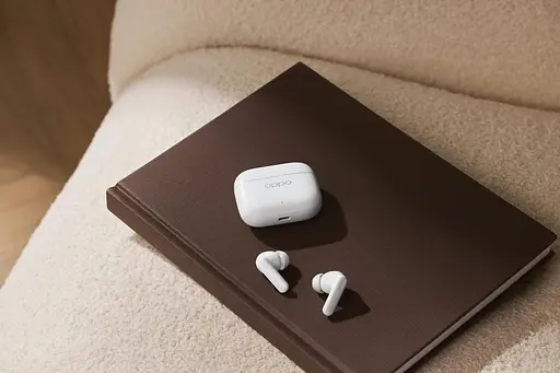 Навушники бездротові Oppo Enco Buds3 Pro ETEK1 Glaze White білі - фото 5